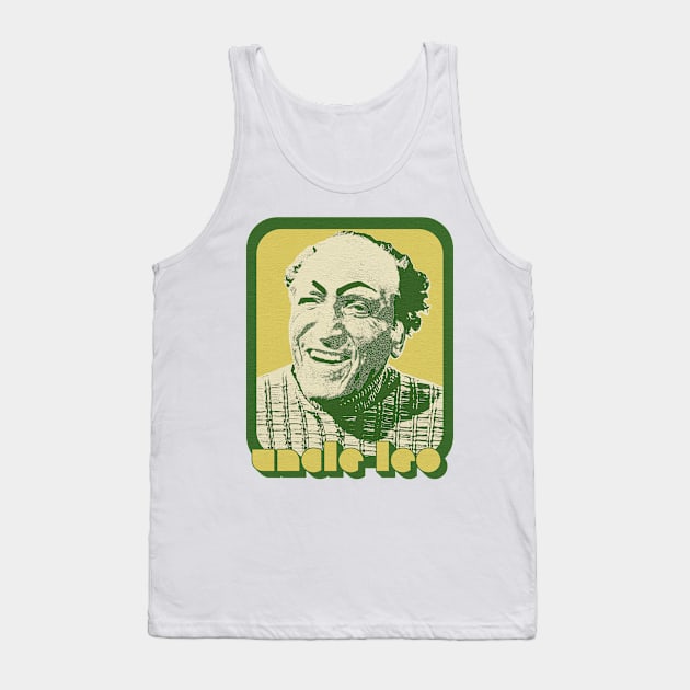 Uncle Leo / Retro Aesthetic Fan Art Original Design Tank Top by DankFutura